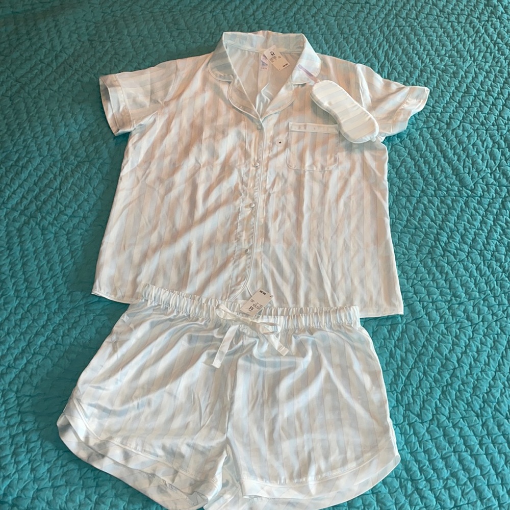 summer pajama set stars above